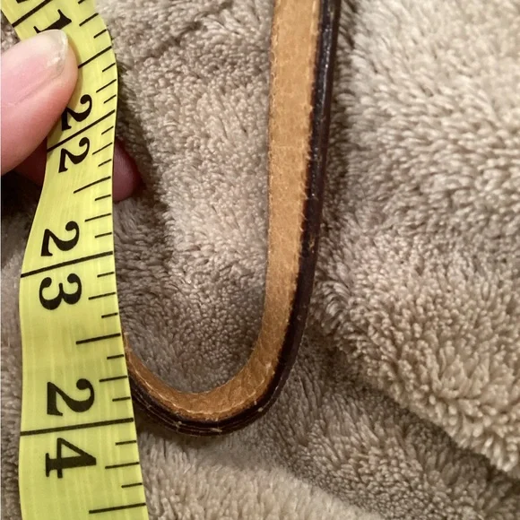 Gucci Tan and Brown Leather Crossbody Bag Vintage 80s OFFERS - Picture 14 of 16